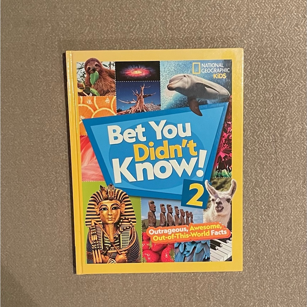 NATIONAL GEOGRAPHIC - BET YOU DIDN’T KNOW 2 BOOK